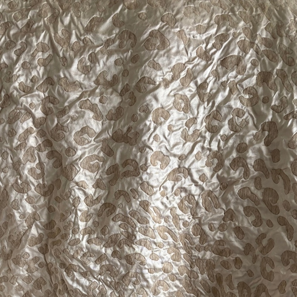 Vintage Kravet Couture Pongee Mohair /Silk Leopard Fabric